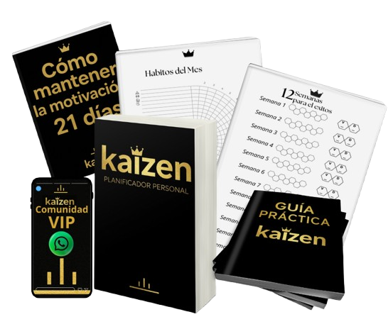 Planificador kaizen para cambiar tu vida